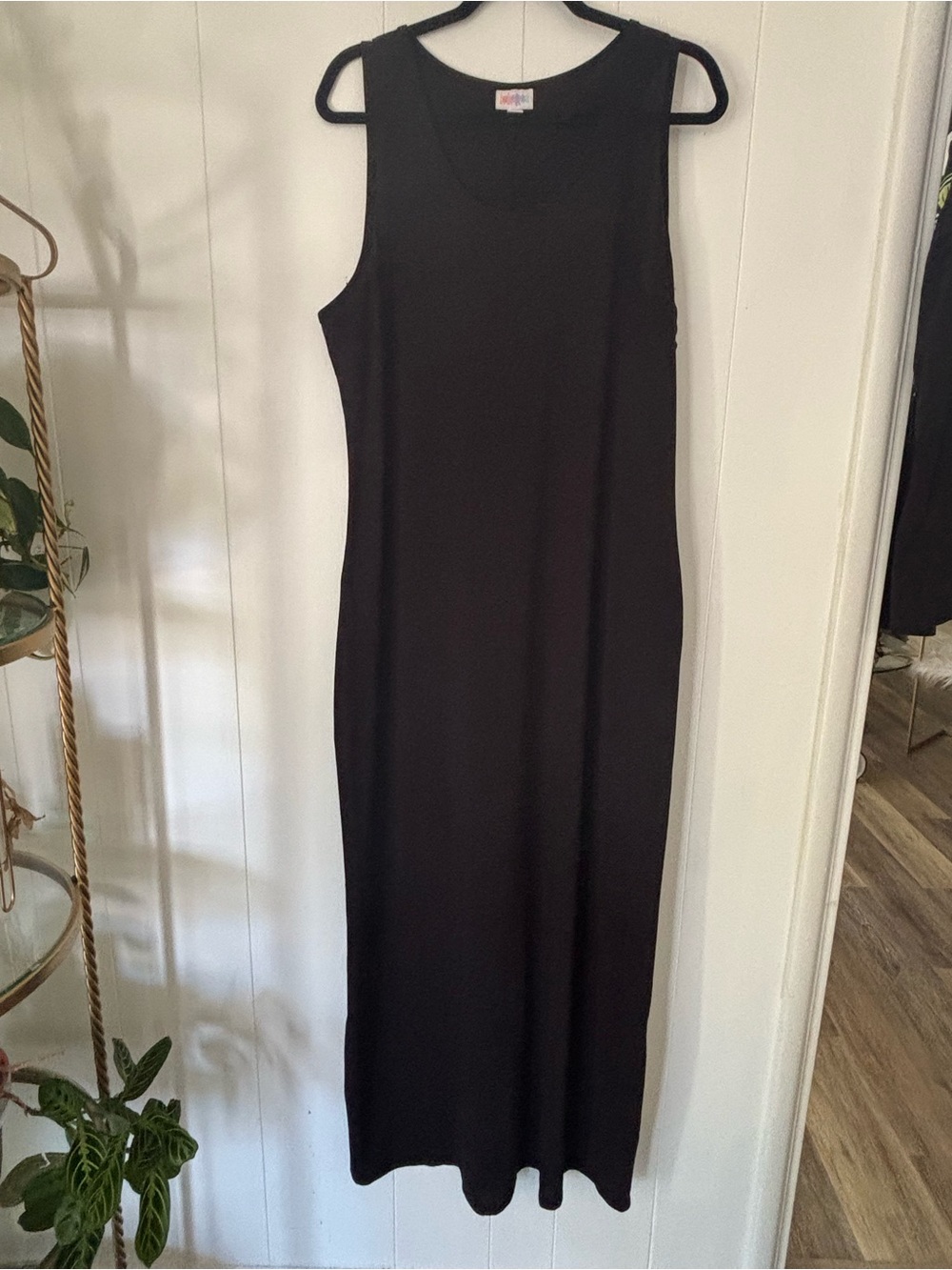 LuLaRoe Black Sleeveless Maxi Dress